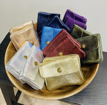 Load image into Gallery viewer, Maison Fanli Metallic Coin Purse
