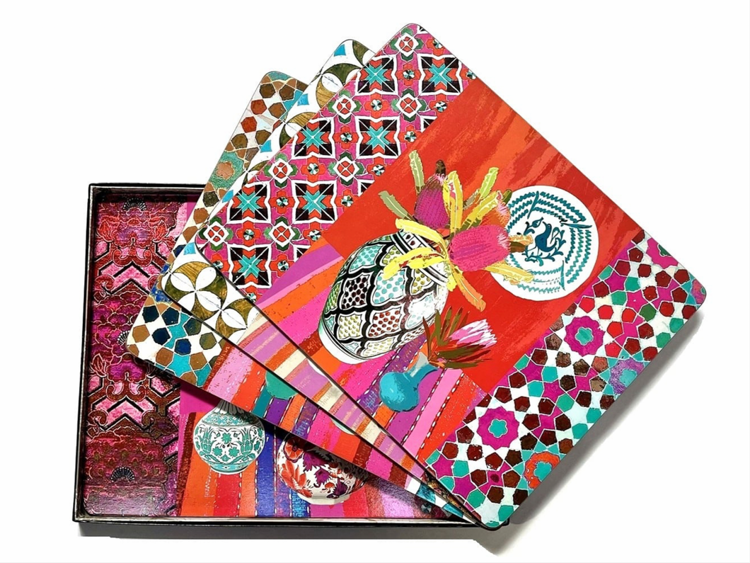 Placemat set wildflower
