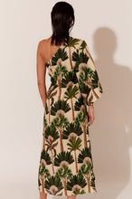 Load image into Gallery viewer, Eva Palm Asymmetrical Dress
