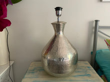 Load image into Gallery viewer, Silver Plated Brass Lamp Base
