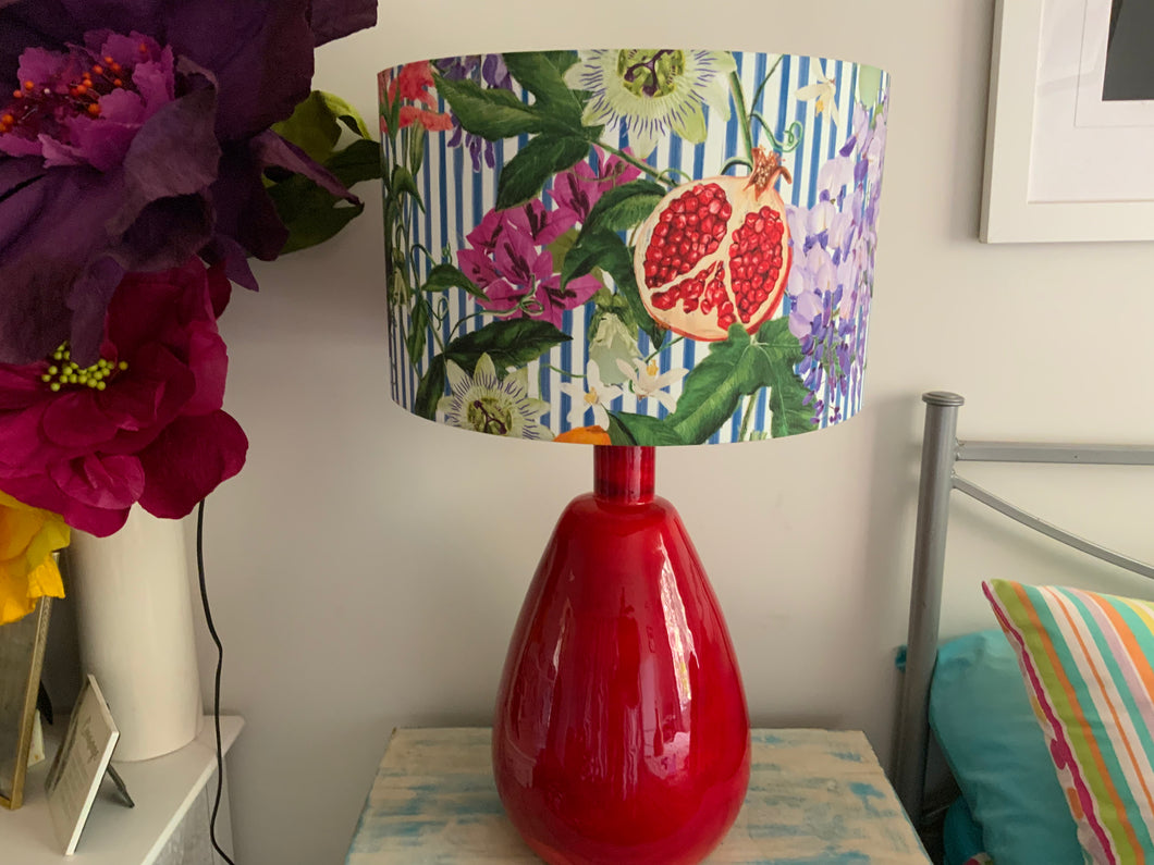 Kip & Co linen drum lampshade 40cm