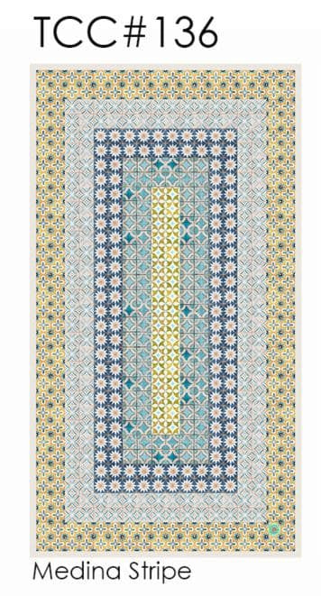 Anna Chandler Medina Stripe Tea Towel