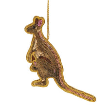 Load image into Gallery viewer, Australiana Sequin Christmas Decoration
