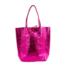 Load image into Gallery viewer, Maison Fanli Metallic Large Tote
