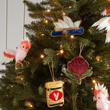 Load image into Gallery viewer, Australiana Sequin Christmas Decoration
