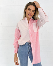 Load image into Gallery viewer, Alia Shirt Dress - Pink
