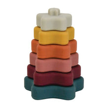 Load image into Gallery viewer, Silicone Star Stackable Toy
