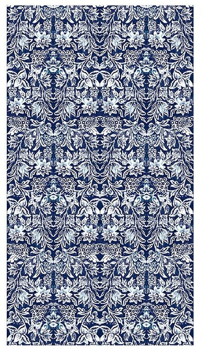 Anna Chandler Tablecloth - Spice Island Indigo