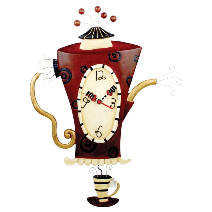 Steamin Tea Pendulum Clock