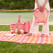 Load image into Gallery viewer, Picnic Mat - Daisy Gingham
