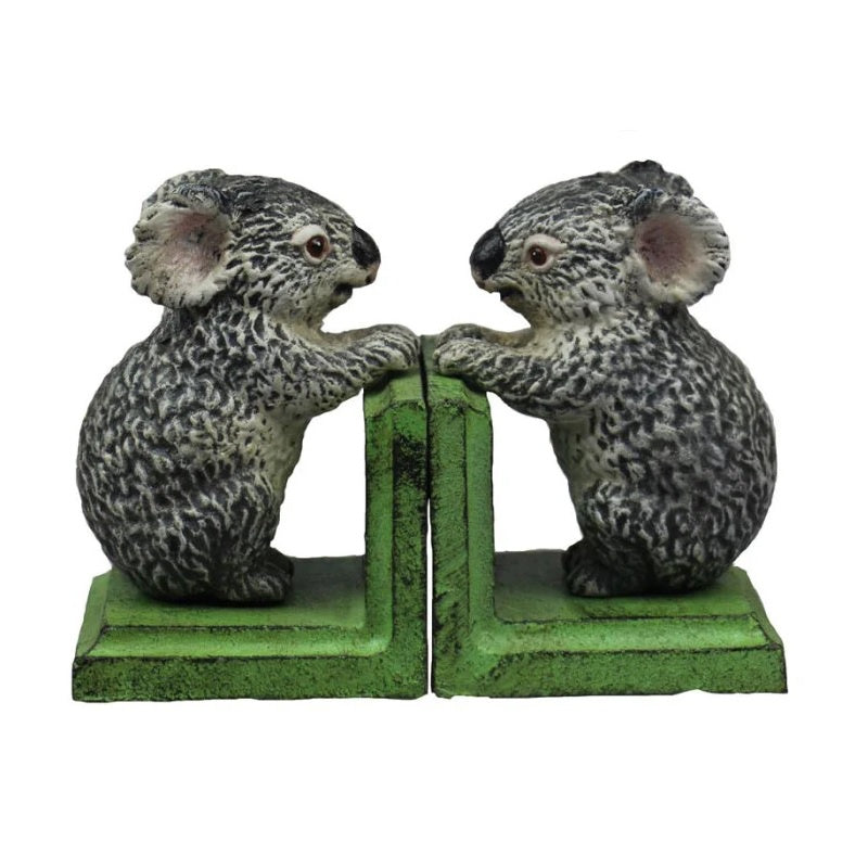 Koala Cast Iron Bookends