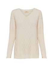 Load image into Gallery viewer, Iris &amp; Wool - Tolderol Cable Knit Cream
