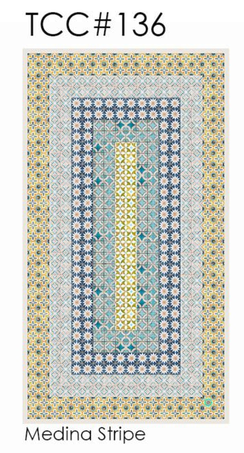 Anna Chandler Tablecloth - Medina Stripe