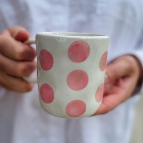 Pink Spot Mug