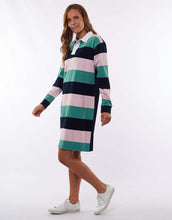 Load image into Gallery viewer, Imogen Stripe Rugby Dress
