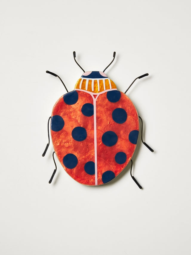 Lady Bug Red Wall Art