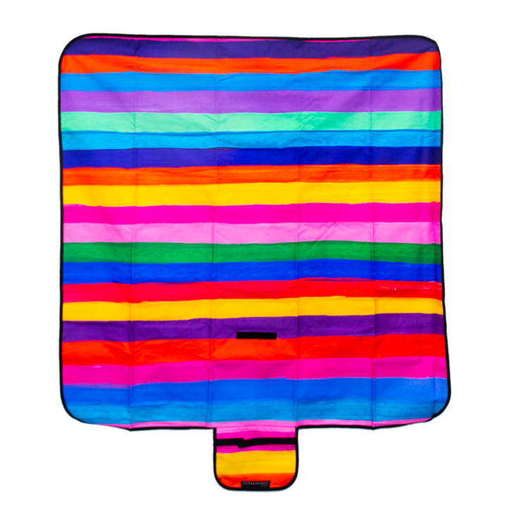Carnival Stripe Small Picnic Rug - Riley Burnett