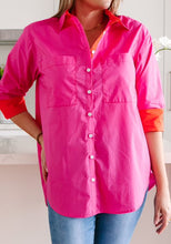 Load image into Gallery viewer, Claire Cotton Shirt - Pink
