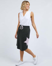 Load image into Gallery viewer, Lexi Stripe Skirt - Khaki
